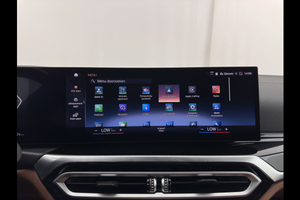 BMW i4 eDrive40 84 kWh [3-Fase] (INCL.BTW) *LEATHER | FULL-LED | ADAPTIVE-CRUISE | HEATED-SPORTSEATS | WIDESCREEN-DIGI-COCKPIT | CAMERA | DAB+ | PRIVACY-GLASS | NAVI-FULLMAP | ECC | PDC | 17''ALU | TOWBAR*