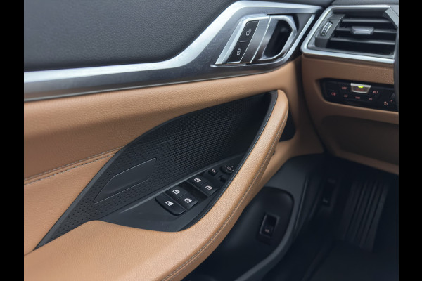 BMW i4 eDrive40 84 kWh [3-Fase] (INCL.BTW) *LEATHER | FULL-LED | ADAPTIVE-CRUISE | HEATED-SPORTSEATS | WIDESCREEN-DIGI-COCKPIT | CAMERA | DAB+ | PRIVACY-GLASS | NAVI-FULLMAP | ECC | PDC | 17''ALU | TOWBAR*