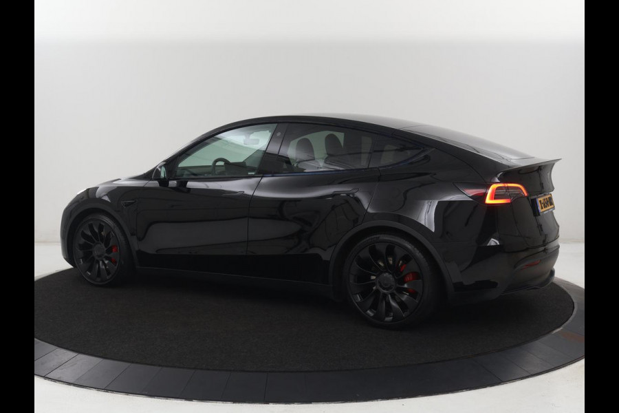Tesla Model Y Performance AWD 75 kWh | SOH 94.8% | Traffic-Aware Cruise control | Leder | Achterbank verwarming | 21'' | Full LED | Panoramadak |