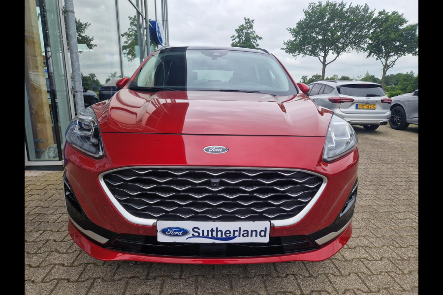 Ford Kuga 2.5 PHEV Vignale 29200 KM | Lederen bekleding | Winter Pack | Panorama Dak | Dodehoek herkenning | Camera voor en achter |
