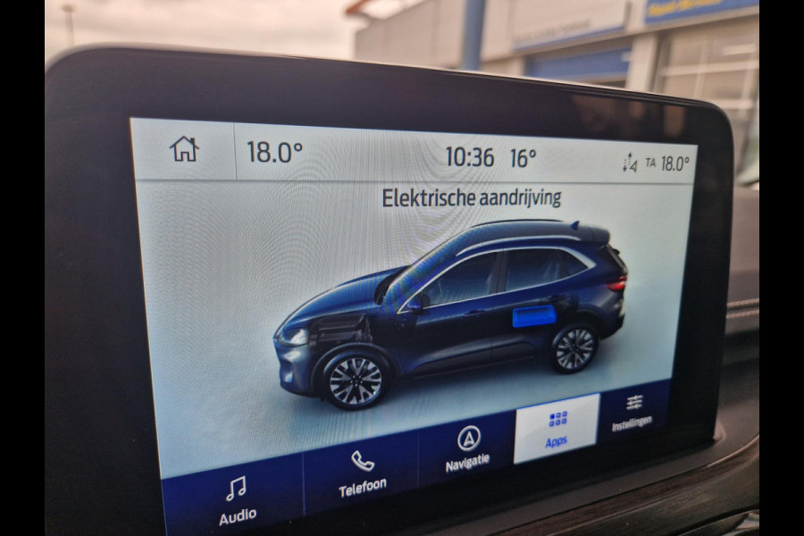 Ford Kuga 2.5 PHEV Vignale 29200 KM | Lederen bekleding | Winter Pack | Panorama Dak | Dodehoek herkenning | Camera voor en achter |