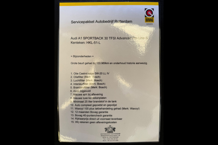 Audi A1 SPORTBACK 30 TFSI ECC/PDC V&A/LMV-17/Apple CarPlay