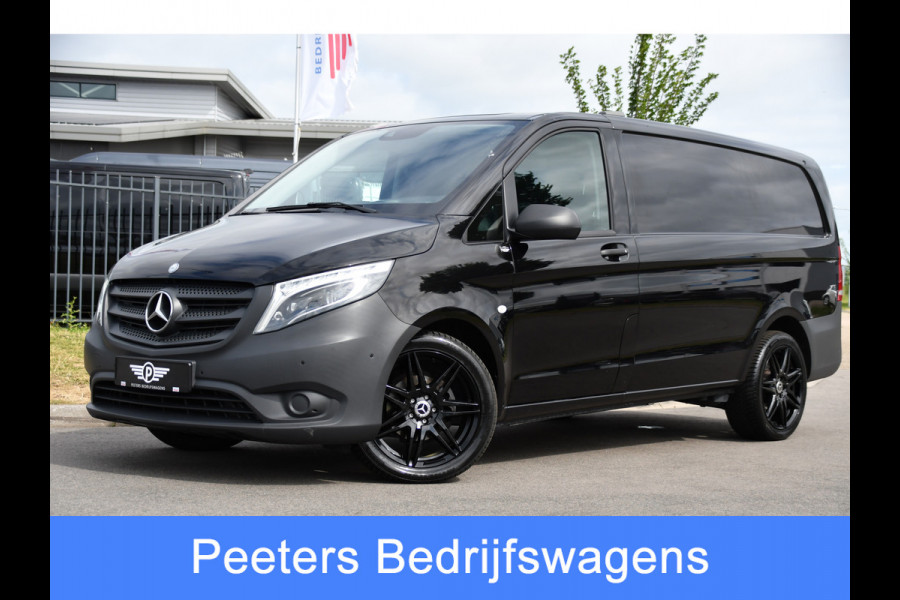 Mercedes-Benz Vito 116 CDI L2 Black Edition Cruise, Carplay, LED, 164pk, Sensoren, Multimedia, Automaat, NAVI, Uniek!
