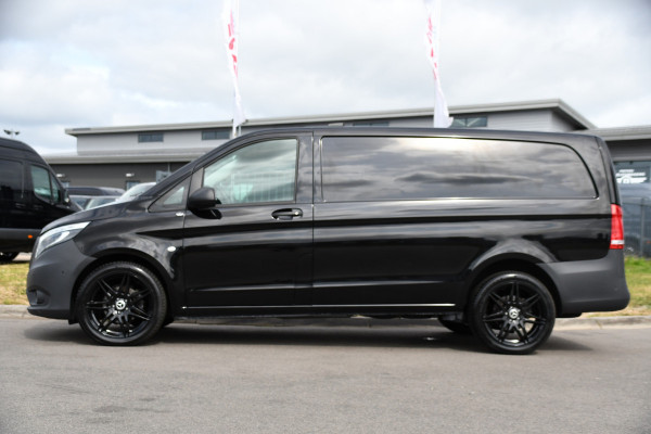 Mercedes-Benz Vito 116 CDI L2 Black Edition Cruise, Carplay, LED, 164pk, Sensoren, Multimedia, Automaat, NAVI, Uniek!