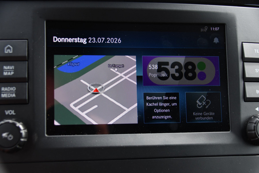 Mercedes-Benz Vito 116 CDI L2 Black Edition Cruise, Carplay, LED, 164pk, Sensoren, Multimedia, Automaat, NAVI, Uniek!