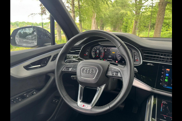 Audi Q7 55 TFSI e quattro|SLine|Panorama|NightVis|22"|Trekhaak|Dealer