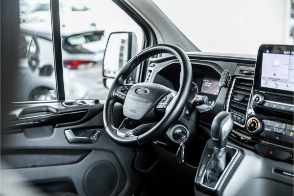 Ford Transit Custom 300 2.0 TDCI 170 PK L2H1 Limited DC | Bi-Xenon | ACC | L+R Schuifdeur | CarPlay | Camera | Stoelverwarming | Navigatie | Orig. NL Auto | 1e eigenaar | Nieuwe APK