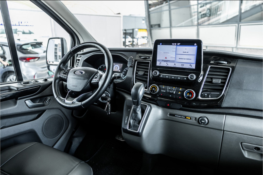 Ford Transit Custom 300 2.0 TDCI 170 PK L2H1 Limited DC | Bi-Xenon | ACC | L+R Schuifdeur | CarPlay | Camera | Stoelverwarming | Navigatie | Orig. NL Auto | 1e eigenaar | Nieuwe APK