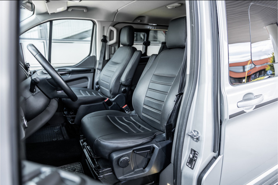 Ford Transit Custom 300 2.0 TDCI 170 PK L2H1 Limited DC | Bi-Xenon | ACC | L+R Schuifdeur | CarPlay | Camera | Stoelverwarming | Navigatie | Orig. NL Auto | 1e eigenaar | Nieuwe APK