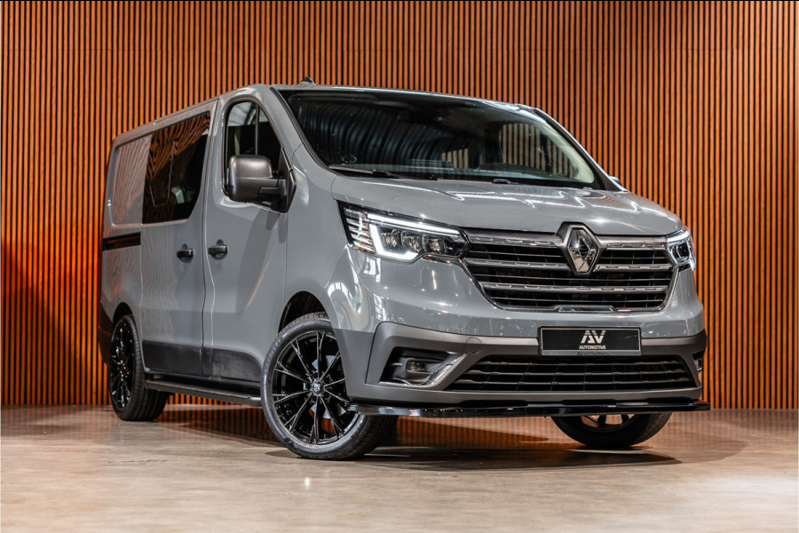 Renault Trafic 2.0 dCi 150 PK DC | Dubbel cabine | 6-Zitter | L+R Schuifdeur | Camera | Trekhaak | CarPlay | Navigatie | Nieuwe APK