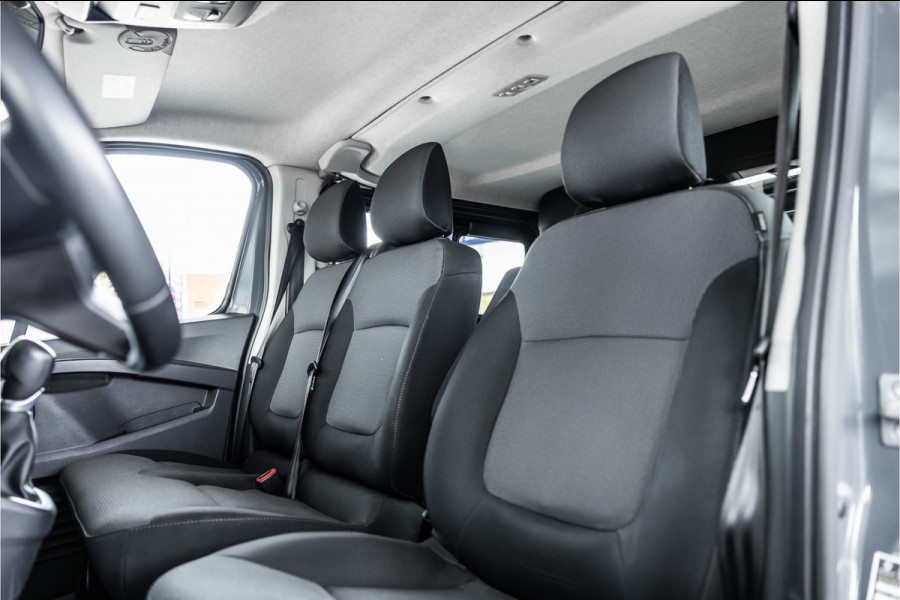 Renault Trafic 2.0 dCi 150 PK DC | Dubbel cabine | 6-Zitter | L+R Schuifdeur | Camera | Trekhaak | CarPlay | Navigatie | Nieuwe APK