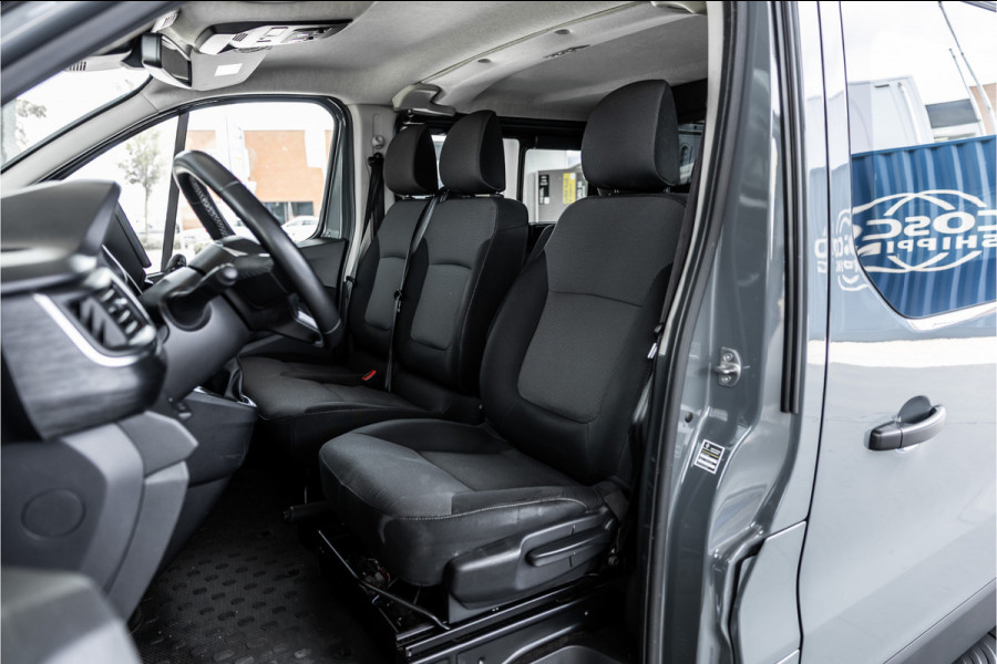 Renault Trafic 2.0 dCi 150 PK DC | Dubbel cabine | 6-Zitter | L+R Schuifdeur | Camera | Trekhaak | CarPlay | Navigatie | Nieuwe APK