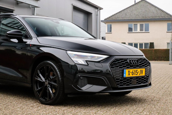 Audi A3 Sportback 40 TFSI e PHEV S Edition S-line 204pk S-Tronic 1e Eig|Dealer|Kuipstoelen|Virtual Cockpit|LED Matrix|ACC|Black|19