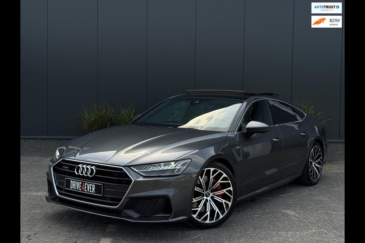 Audi A7 Sportback 50 TFSI e quattro 3x S line FULL OPTIES PANO | NAVI | CAMERA | LEDER | LED