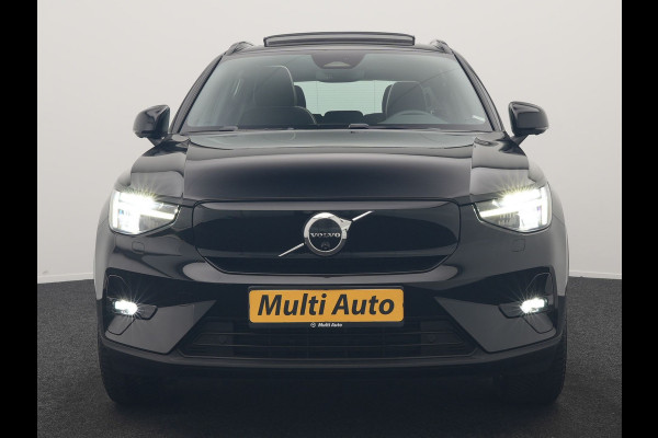 Volvo XC40 Recharge Ultimate 69 kWh 232pk Dealer O.H | Trekhaak Af Fabriek | Panodak | 360 Camera | Adaptive Cruise | Harman / Kardon | Alcantara Sportstoelen Memory & Verwarmd | BLIS | Keyless | Apple Carplay | Pilot Assist | Stuurverwarming | Google Assistant & Maps | Navigatie | DAB | 19"L.M |