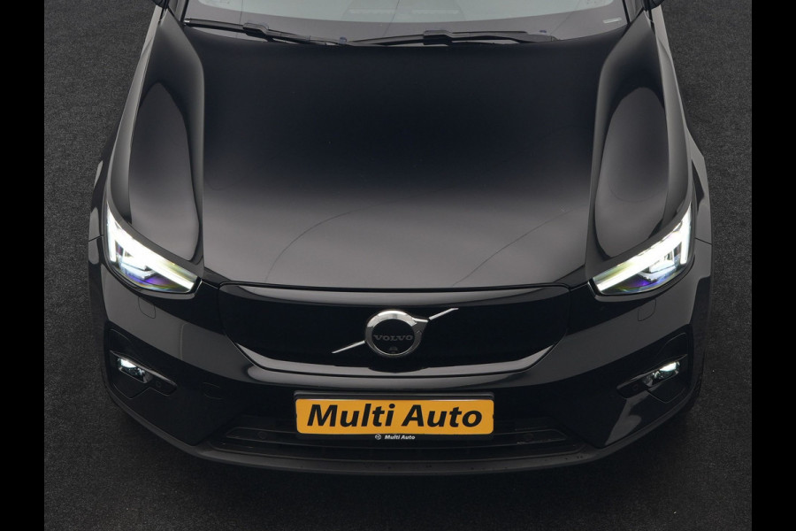 Volvo XC40 Recharge Ultimate 69 kWh 232pk Dealer O.H | Trekhaak Af Fabriek | Panodak | 360 Camera | Adaptive Cruise | Harman / Kardon | Alcantara Sportstoelen Memory & Verwarmd | BLIS | Keyless | Apple Carplay | Pilot Assist | Stuurverwarming | Google Assistant & Maps | Navigatie | DAB | 19"L.M |