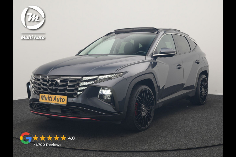 Hyundai Tucson 1.6 T-GDI PHEV Premium Sky 4WD 266pk Dealer O.H | Trekhaak Afn. | Panodak | 360 Camera | Adaptive Cruise | Krell Audio | Lederen Sportstoelen Memory & Ventilatie | Apple Carplay | Keyless | Stoelen & Stuur verwarmd | BLIS | Pilot Assist | Virtual | Navigatie | DAB | 21"L.M | Plug In Hybrid |