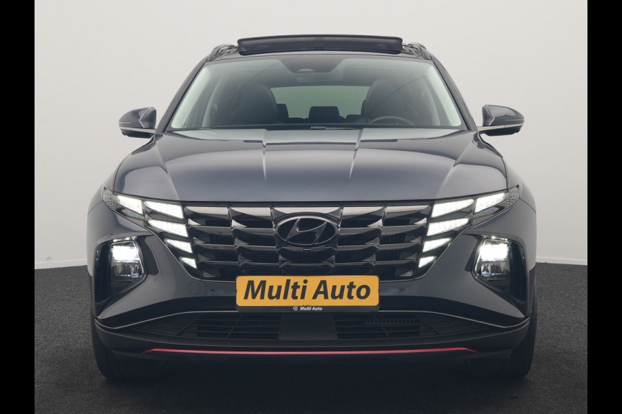 Hyundai Tucson 1.6 T-GDI PHEV Premium Sky 4WD 266pk Dealer O.H | Trekhaak Afn. | Panodak | 360 Camera | Adaptive Cruise | Krell Audio | Lederen Sportstoelen Memory & Ventilatie | Apple Carplay | Keyless | Stoelen & Stuur verwarmd | BLIS | Pilot Assist | Virtual | Navigatie | DAB | 21"L.M | Plug In Hybrid |