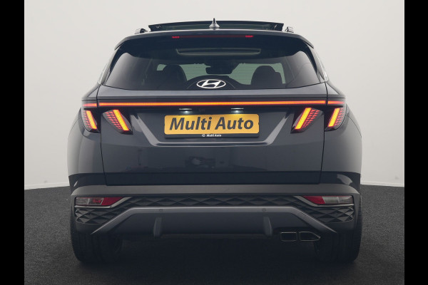 Hyundai Tucson 1.6 T-GDI PHEV Premium Sky 4WD 266pk Dealer O.H | Trekhaak Afn. | Panodak | 360 Camera | Adaptive Cruise | Krell Audio | Lederen Sportstoelen Memory & Ventilatie | Apple Carplay | Keyless | Stoelen & Stuur verwarmd | BLIS | Pilot Assist | Virtual | Navigatie | DAB | 21"L.M | Plug In Hybrid |