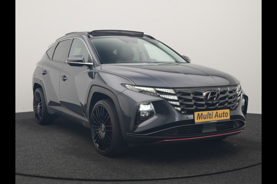 Hyundai Tucson 1.6 T-GDI PHEV Premium Sky 4WD 266pk Dealer O.H | Trekhaak Afn. | Panodak | 360 Camera | Adaptive Cruise | Krell Audio | Lederen Sportstoelen Memory & Ventilatie | Apple Carplay | Keyless | Stoelen & Stuur verwarmd | BLIS | Pilot Assist | Virtual | Navigatie | DAB | 21"L.M | Plug In Hybrid |