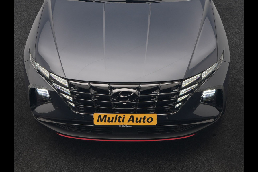 Hyundai Tucson 1.6 T-GDI PHEV Premium Sky 4WD 266pk Dealer O.H | Trekhaak Afn. | Panodak | 360 Camera | Adaptive Cruise | Krell Audio | Lederen Sportstoelen Memory & Ventilatie | Apple Carplay | Keyless | Stoelen & Stuur verwarmd | BLIS | Pilot Assist | Virtual | Navigatie | DAB | 21"L.M | Plug In Hybrid |