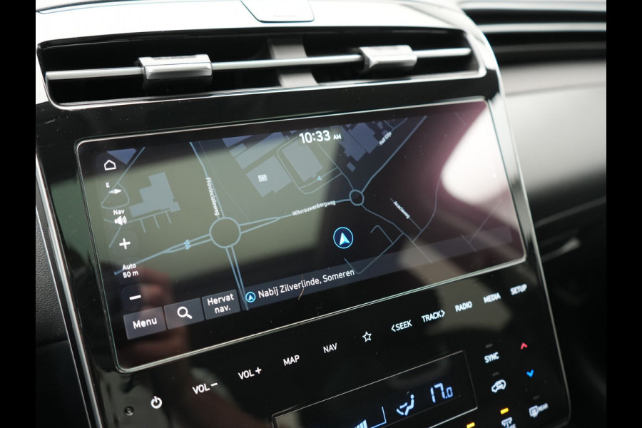 Hyundai Tucson 1.6 T-GDI PHEV Premium Sky 4WD 266pk Dealer O.H | Trekhaak Afn. | Panodak | 360 Camera | Adaptive Cruise | Krell Audio | Lederen Sportstoelen Memory & Ventilatie | Apple Carplay | Keyless | Stoelen & Stuur verwarmd | BLIS | Pilot Assist | Virtual | Navigatie | DAB | 21"L.M | Plug In Hybrid |