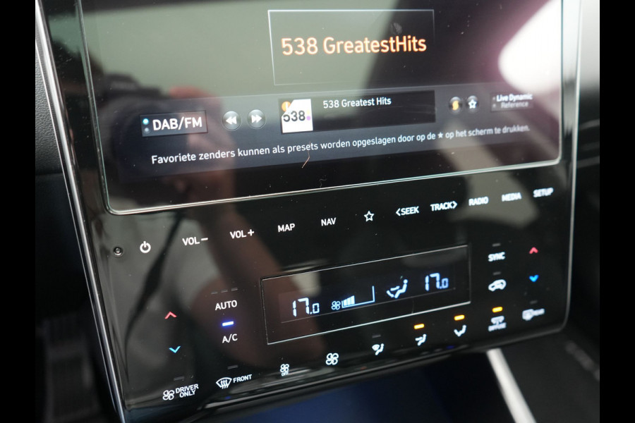 Hyundai Tucson 1.6 T-GDI PHEV Premium Sky 4WD 266pk Dealer O.H | Trekhaak Afn. | Panodak | 360 Camera | Adaptive Cruise | Krell Audio | Lederen Sportstoelen Memory & Ventilatie | Apple Carplay | Keyless | Stoelen & Stuur verwarmd | BLIS | Pilot Assist | Virtual | Navigatie | DAB | 21"L.M | Plug In Hybrid |