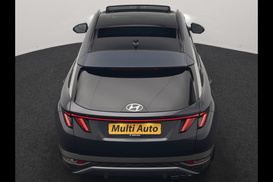 Hyundai Tucson 1.6 T-GDI PHEV Premium Sky 4WD 266pk Dealer O.H | Trekhaak Afn. | Panodak | 360 Camera | Adaptive Cruise | Krell Audio | Lederen Sportstoelen Memory & Ventilatie | Apple Carplay | Keyless | Stoelen & Stuur verwarmd | BLIS | Pilot Assist | Virtual | Navigatie | DAB | 21"L.M | Plug In Hybrid |