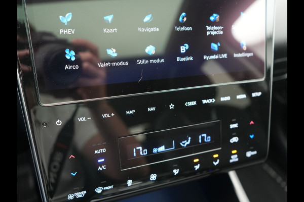 Hyundai Tucson 1.6 T-GDI PHEV Premium Sky 4WD 266pk Dealer O.H | Trekhaak Afn. | Panodak | 360 Camera | Adaptive Cruise | Krell Audio | Lederen Sportstoelen Memory & Ventilatie | Apple Carplay | Keyless | Stoelen & Stuur verwarmd | BLIS | Pilot Assist | Virtual | Navigatie | DAB | 21"L.M | Plug In Hybrid |
