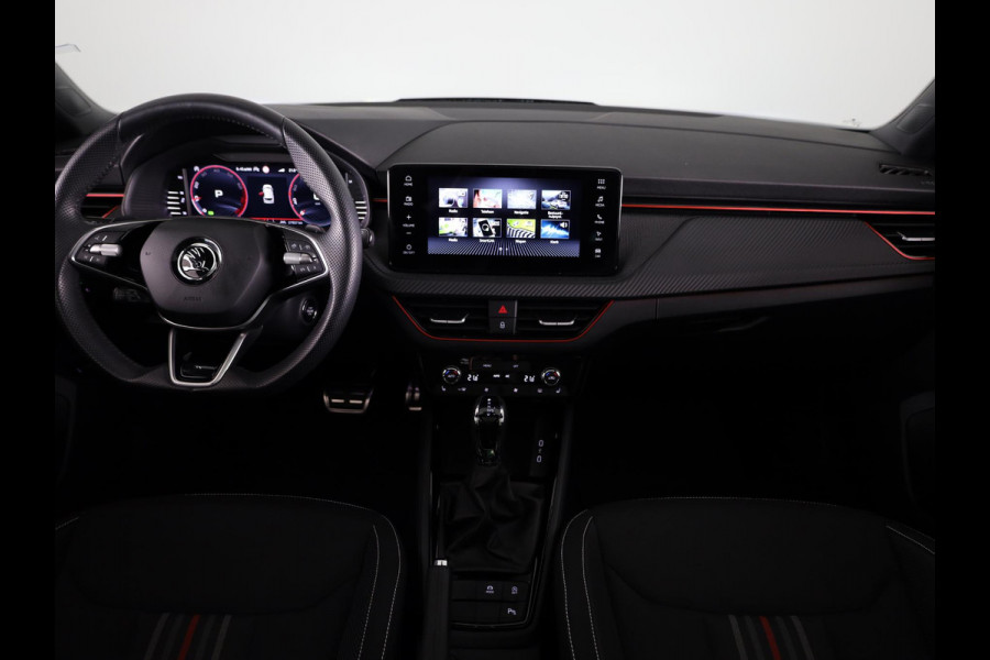 Škoda Kamiq 1.0 TSI Monte Carlo 116pk DSG | Panoramadak | Navigatie-pakket | Travel-pakket | Winter-pakket | Apple Carplay/Android auto | Cruise control electronic  | lichtmetalen velgen 17" | Matrix LED koplampen |