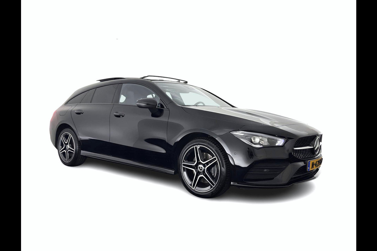 Mercedes-Benz CLA-Klasse Shooting Brake 250 e Business Solution AMG Limited (Plug-in) (INCL.BTW) Aut. *PANO | LEATHER-MICROFIBRE | FULL-LED | HEATED-SPORTSEATS | AMBIENT-LIGHT | DIGI-COCKPIT | DAB+ | NAVI-FULLMAP | CAMERA | PRIVACYGLASS | SHIFTPADDLES | 18''ALU*