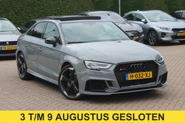 Audi RS3 Limousine 2.5 TFSI quattro / Full option! / Milltek / Panoramadak / Camera / RS Seats / 19'' / Matrix LED / Virtual Cockpit / B&O / DAB / Audi Magnetic Ride / Navigatie / Stoelverwarming / ACC