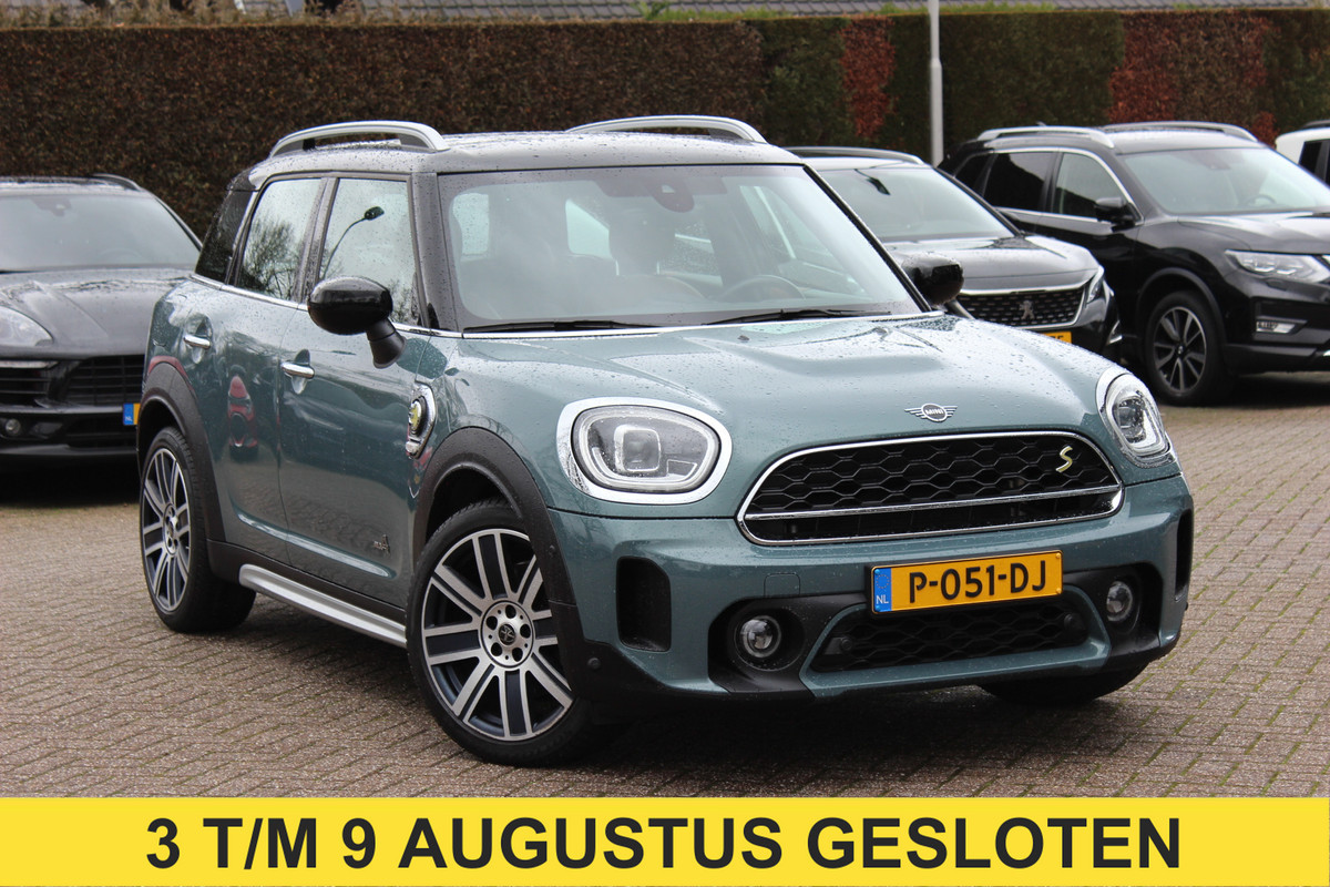 MINI Countryman 1.5 Cooper S E ALL4 MINI Yours / Camera / Head-up / Leder / Navigatie / 18'' / Stoelverwarming / DAB / ACC / Alarm Klasse 3