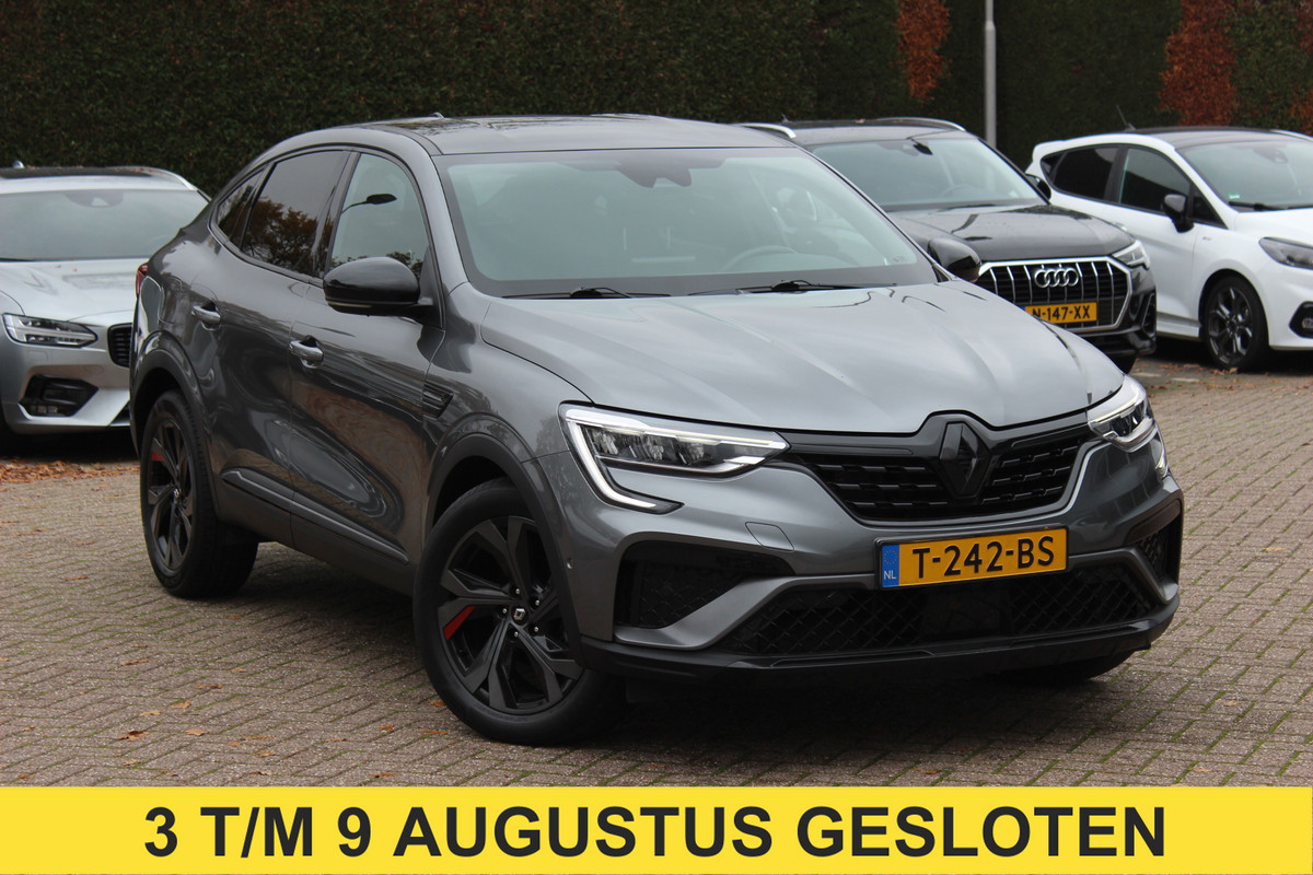 Renault Arkana 1.3 TCe 140 R.S. Line / Camera / Leder / 18'' / Bose / Keyless / Sfeerverlichting / Navigatie / Dodehoek / DAB / ACC / Stoelverwarming