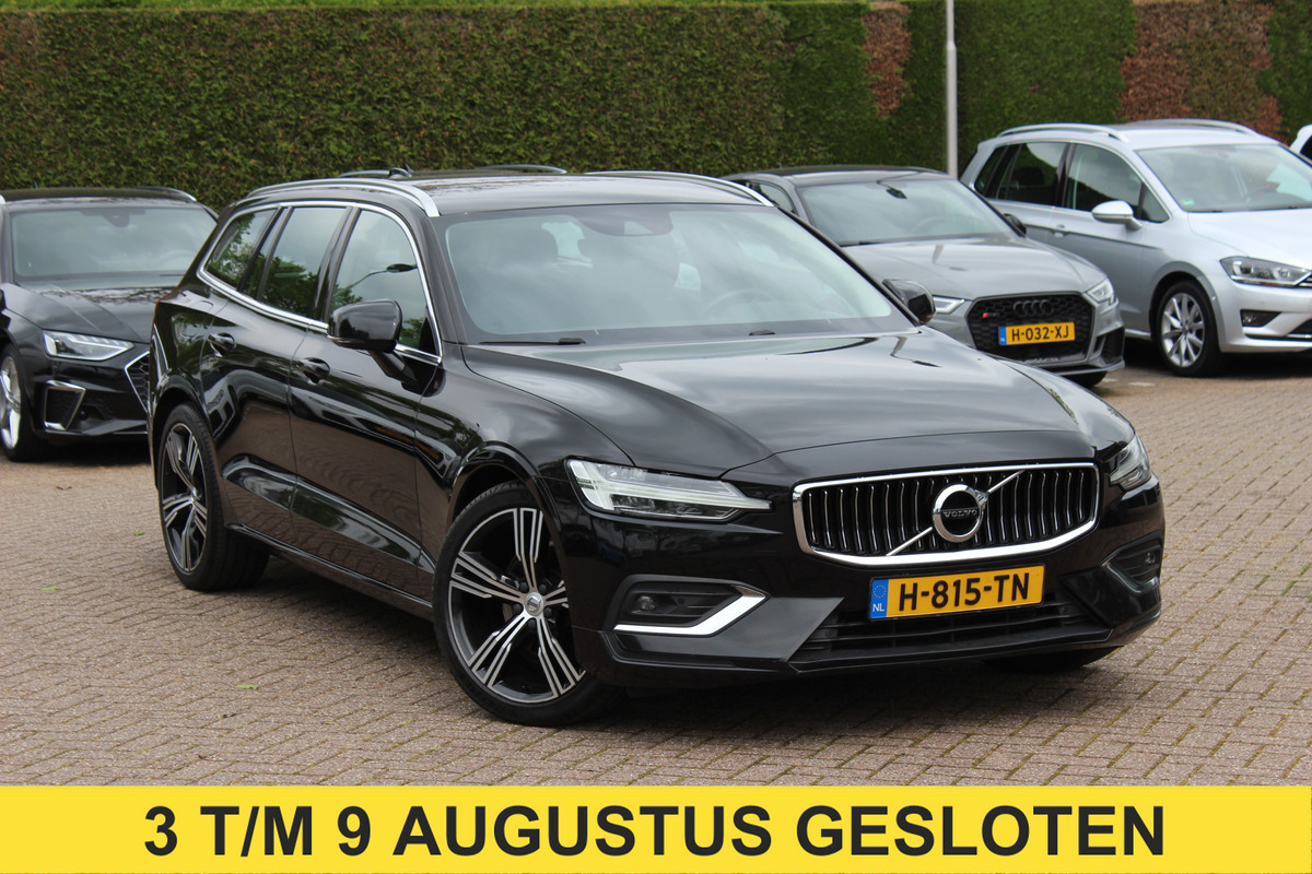 Volvo V60 2.0 D4 Inscription / Trekhaak / Camera / Leder / Standverwarming / 19'' / Navigatie / Harman Kardon / Stoelverwarming 4x / Cruise Control / Virtual Cockpit