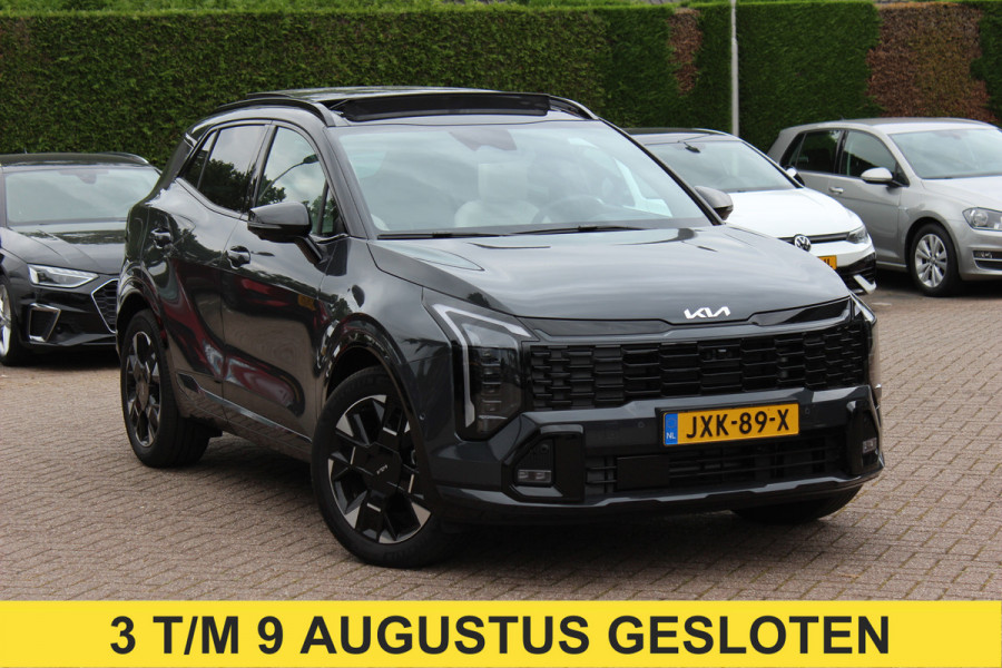 Kia Sportage 1.6 T-GDi Plug-in Hybrid GT-PlusLine / Panoramadak / 360Camera / Head-up / Leder / Matrix LED / Keyless / 18'' / CarPlay / Harman Kardon / Stoelventilatie / Stoelverwarming 4x / Dodehoek / DAB / ACC