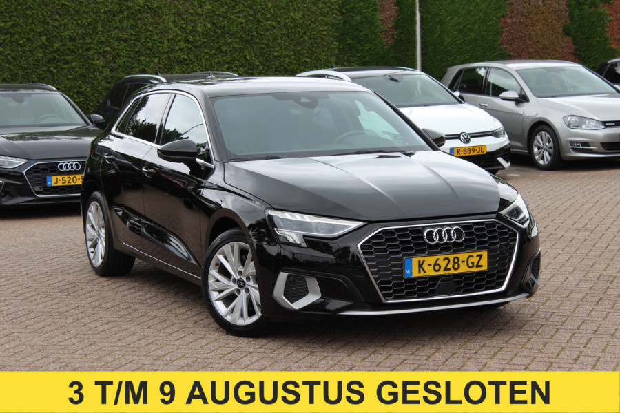 Audi A3 Sportback 30 TFSI Business edition / Trekhaak / CarPlay / Parkeerhulp achter / 17'' / LED Koplampen / Getint glas / DAB / Cruise Control