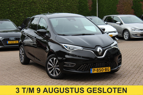 Renault ZOE R135 Intens 52 kWh / SoH 89,5% / Snelladen / Camera / CarPlay / Warmtepomp / Keyless / 16'' / Half leder / Dodehoek / Stuur+Stoelverwarming / DAB / Cruise Control