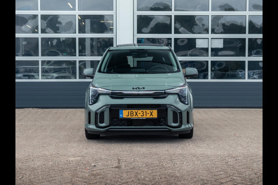 Kia Picanto 1.0 DPI GT-Line | Automaat | 16" | Navi | Clima | Stoel&Stuur Verw. | PDC | Camera l Zwarte logo's