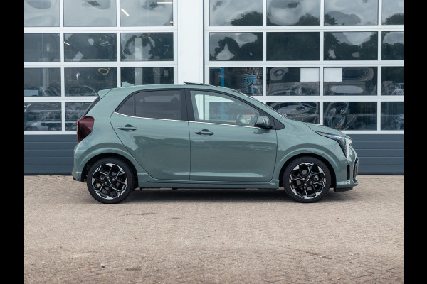 Kia Picanto 1.0 DPI GT-Line | Automaat | 16" | Navi | Clima | Stoel&Stuur Verw. | PDC | Camera l Zwarte logo's