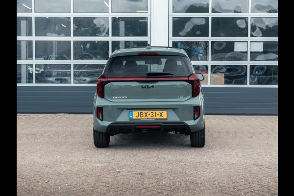 Kia Picanto 1.0 DPI GT-Line | Automaat | 16" | Navi | Clima | Stoel&Stuur Verw. | PDC | Camera l Zwarte logo's