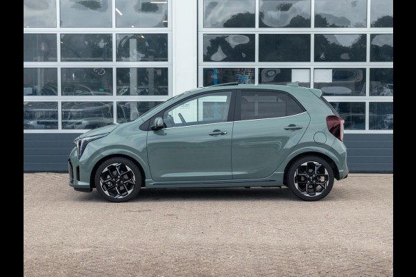 Kia Picanto 1.0 DPI GT-Line | Automaat | 16" | Navi | Clima | Stoel&Stuur Verw. | PDC | Camera l Zwarte logo's