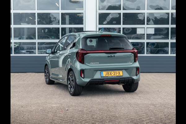 Kia Picanto 1.0 DPI GT-Line | Automaat | 16" | Navi | Clima | Stoel&Stuur Verw. | PDC | Camera l Zwarte logo's