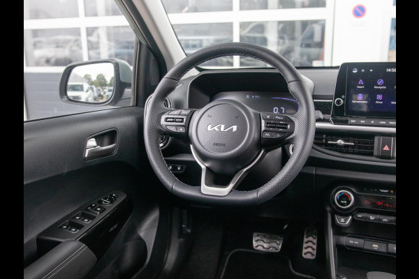 Kia Picanto 1.0 DPI GT-Line | Automaat | 16" | Navi | Clima | Stoel&Stuur Verw. | PDC | Camera l Zwarte logo's
