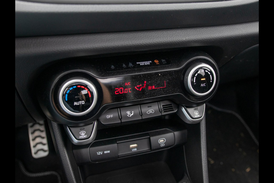 Kia Picanto 1.0 DPI GT-Line | Automaat | 16" | Navi | Clima | Stoel&Stuur Verw. | PDC | Camera l Zwarte logo's
