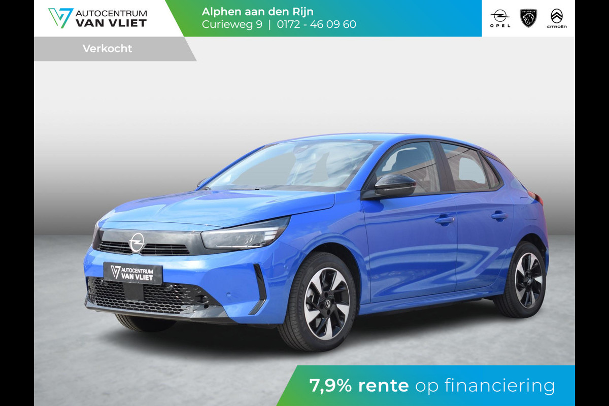 Opel Corsa Electric 50 kWh SOH 99,9% | 3 FASE | ACHTERUITRIJCAMERA MET SENSOREN | CARPLAY | E.C.C. |
