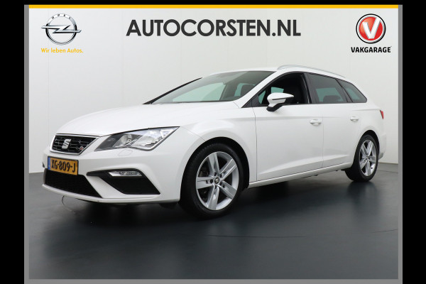 Seat Leon ST 1.5T 131pk FR Trekhaak Stoelverwarming Navi via Apple Carplay/Android Auto Navi Lmv 17" Dual-ECC Privacy Glass DAB Cruise Con Winterpack Sportstoelen Licht+Regensensor Isofix 1.400KG Trekgewicht Origineel Nederlandse Auto