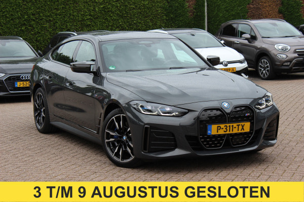 BMW i4 M50 High Executive 84 kWh / SoH 96,6% / 360Camera / Head-up / Leder / Carbon intr.+extr. / 19'' / CarPlay / Stoelverwarming / Dodehoek / DAB / Cruise Control Adaptief
