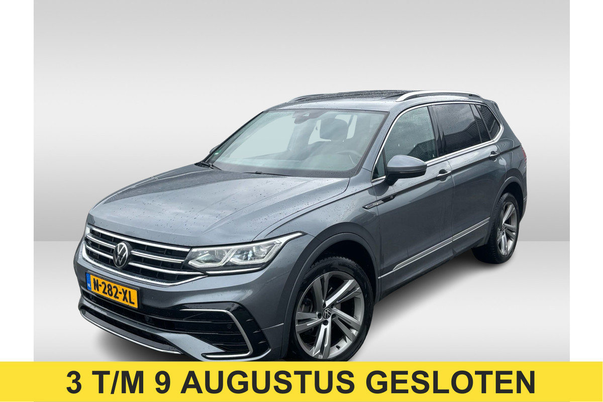 Volkswagen Tiguan Allspace 1.5 TSI R-Line Business+ 7p. / Trekhaak / Panoramadak / Camera / CarPlay / Keyless / 19'' / Mattrix LED / Stoelverwarming / DAB / ACC