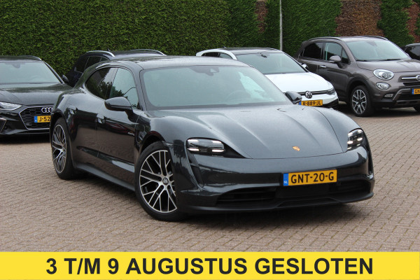 Porsche Taycan Sport Turismo 93 kWh / SoH 93,3% / Panoramadak / Camera / Bose / 20'' / Luchtvering / Leder / Warmtepomp / Dodehoek / Stoelverwarming / DAB / Cruise Control